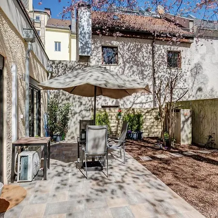 شقة Cozy Modern With Garden In The Center Next To Oktoberfest ميونيخ